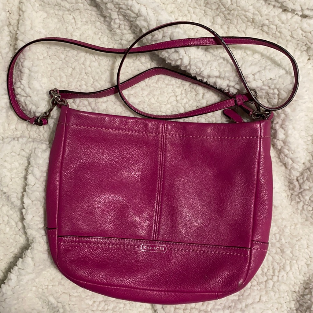 Coach Cross Body Bucket Bag